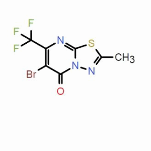 6-溴-2-甲基-7-(三氟甲基)-5H-[1,3,4]噻二唑并[3,2-a]嘧啶-5-酮；2648792-66-7