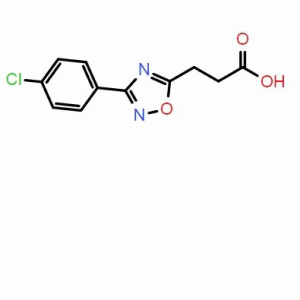 3-[3-(4-氯苯基)-1,2,4-惡二唑-5-基]丙酸；CAS：30149-93-0