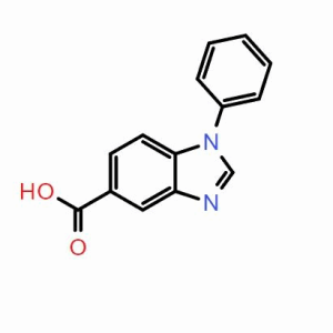 1-苯基-1H-苯并[d]咪唑-5-羧酸；CAS:250691-98-6