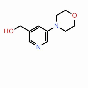 (5-N-嗎啉基吡啶-3-基)甲醇；(5-嗎啉代吡啶-3-基)甲醇；CAS：888070-06-2