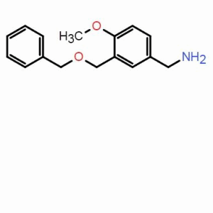 (3-((芐氧基)甲基)-4-甲氧基苯基)甲胺；CAS：897094-84-7