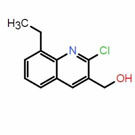 (2-氯-8-乙基喹啉-3-基)甲醇；CAS：1017429-39-8