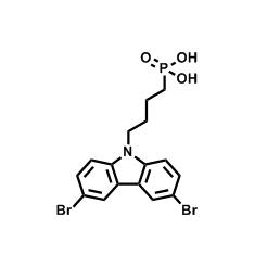 4-(3,6-二溴-9H-咔唑-9-基)丁基]膦酸；CAS：2996161-28-3