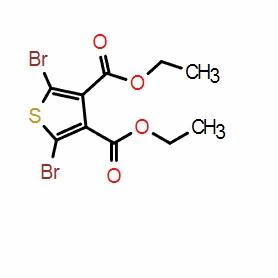 2,5-二溴噻吩-3,4-二羧酸二乙酯；CAS：1041441-00-2