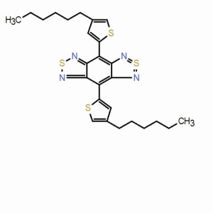 4,7-雙(4-己基噻吩-2-基)苯并[1,2-c:4,5-c']雙[1,2,5]噻二唑；1365611-47-7