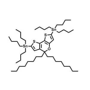 (5,5-二辛基-5H-二噻吩并[3,2-b:2',3'-d]吡喃-2,7-二基)雙(三丁基錫烷)