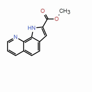 1H-吡咯并[3,2-H]喹啉-2-甲酸甲酯；CAS：146724-32-5