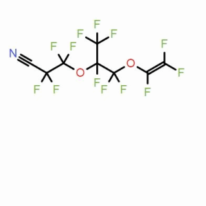 全氟-5-甲基-4,7-二氧雜環(huán)戊烷-8-烯腈；CAS：69804-19-9