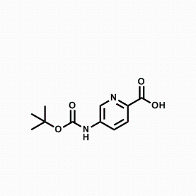 5-Boc-氨基-2-吡啶羧酸CAS号848308-47-4；现货优势供应，质量保证！