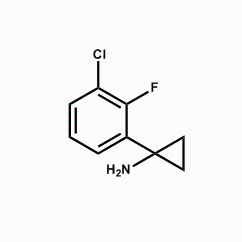 1-(3-氯-2-氟苯基)环丙烷-1-胺CAS号1227418-16-7；科研试剂/质量保证