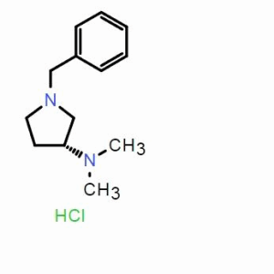 (R)-1-芐基-3-二甲氨基吡咯烷二鹽酸鹽；CAS：1235058-59-9