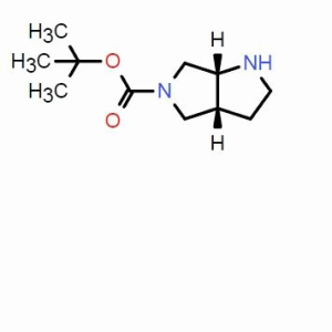 rel-(3aS,6aS)-六氫吡咯并[3,4-b]吡咯-5(1H)-羧酸叔丁酯；CAS：180975-51-3