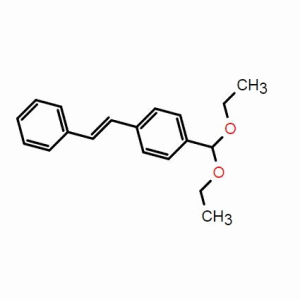 反-4-甲酰基-二苯乙烯二乙縮醛；CAS：381716-24-1