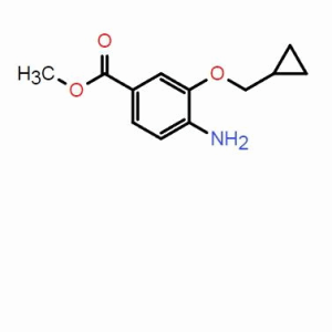 4-氨基-3-(環丙基甲氧基)苯甲酸甲酯；CAS：1154342-13-8