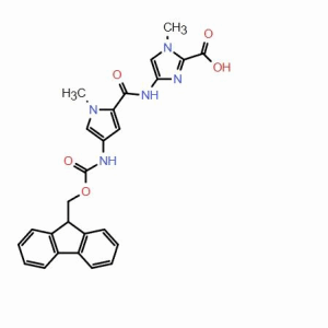 Fmoc-Py-Im-CO2H；CAS：1040393-13-2