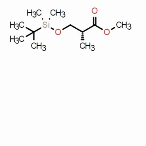 (2R)-3-[[(叔丁基)二甲基硅烷基]氧基]-2-甲基丙酸甲酯；CAS：105859-44-7