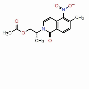 (R)-2-(6-甲基-5-硝基-1-氧代異喹啉-2(1H)-基)丙酯；CAS：951016-19-6