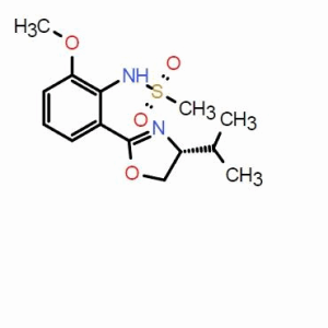 (R)-N-(2-(4-異丙基-4,5-二氫惡唑-2-基)-6-甲氧基苯基)甲磺酰胺；CAS：1192815-26-1