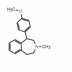 2,3,4,5-四氫-1-(4-甲氧基苯基)-3-甲基-1H-3-苯并氮雜卓；CAS：1147090-64-9