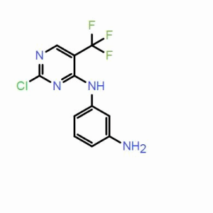 N1-[2-氯-5-(三氟甲基)-4-嘧啶]-1,3-苯二胺；CAS：1374507-24-0