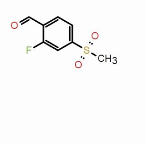 2-氟-4-甲砜基苯甲醛；CAS：1197193-11-5