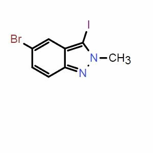 5-溴-3-碘-2-甲基吲唑；CAS：865156-35-0