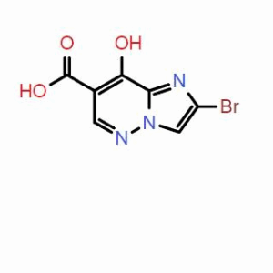 2-溴-8-羥基咪唑并[1,2-b]噠嗪-7-羧酸；CAS：1579103-58-4