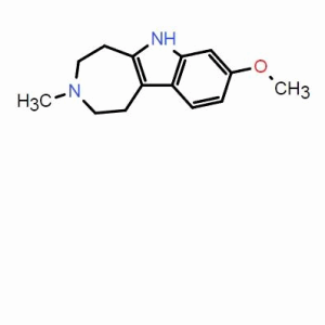 8-甲氧基-3-甲基-1,2,3,4,5,6-六氫氮雜卓并[4,5-b]吲哚；CAS：2483829-58-7