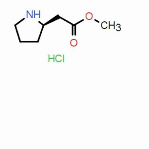 (R)-2-吡咯烷乙酸甲酯鹽酸鹽；CAS：340040-67-7