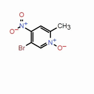 5-溴-2-甲基-4-硝基吡啶-1-氧化物；CAS：62516-08-9