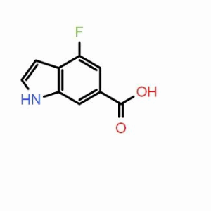 4-氟-1H-吲哚-6-羧酸；CAS：885520-31-0