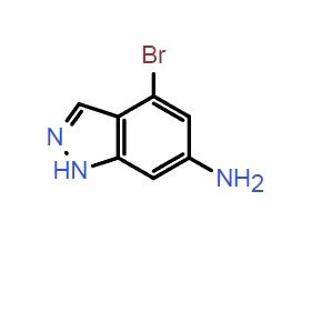 4-溴-1H-吲唑-6-胺；CAS：885518-53-6