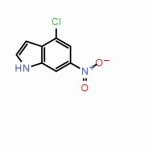 4-氯-6-硝基-1H-吲哚；CAS：245524-94-1