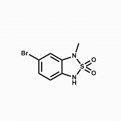 6-溴-1-甲基-1,3-二氢苯并[c][1,2,5]噻二唑 2,2-二氧化物CAS号1333262-65-9；现货