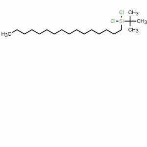 叔丁基十六烷基二氯硅烷；CAS：18733-59-0