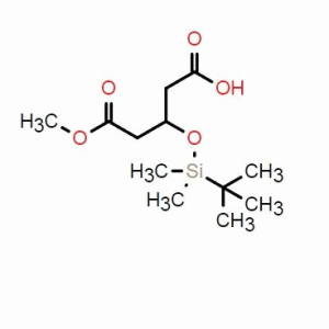 3-(叔丁基二甲基硅氧基)戊二酸單甲酯；CAS：109462-20-6