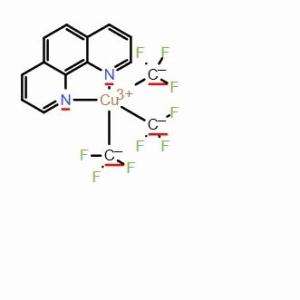 (SP-5-12)-(1,10-菲咯啉-κN1,κN10)三(三氟甲基)銅；CAS:2007947-16-0