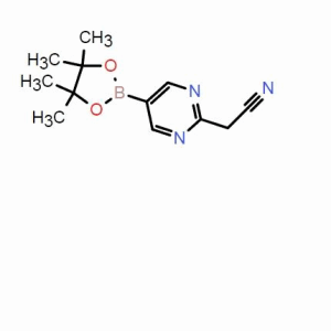 2-乙腈嘧啶-5-硼酸頻哪醇酯；CAS：1631981-66-2