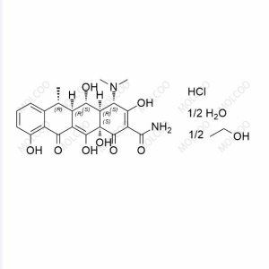 多西环素单盐酸半乙醇半水合物