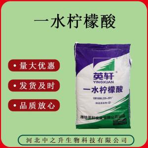 食品級 一水檸檬酸 質(zhì)量保證 量大優(yōu)惠 一水檸檬酸