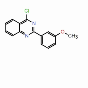 4-氯-2-(3-甲氧苯基)-喹唑啉；CAS：1019449-61-6