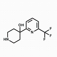 4-[6-(三氟甲甲基)-2-吡啶基]哌啶-4-醇CAS号957999-59-6；科研试剂/质量保证