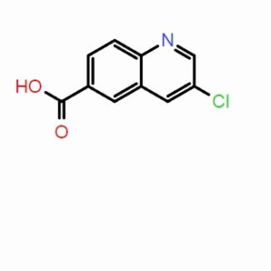 3-氯喹啉-6-羧酸；CAS：1635407-46-3