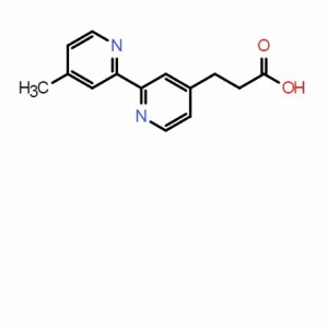 3-(4'-甲基-[2,2'-聯吡啶]-4-基)丙酸；CAS：149762-81-2