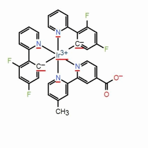 二(2-(苯并[b]噻吩-2-基)吡啶-C2,N')(2,2'-聯吡啶)合銥；CAS：1250262-19-1