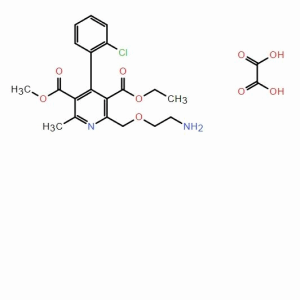 3-乙基 5-甲基 2-((2-氨基乙氧基)甲基)-4-(2-氯苯基)-6-甲基吡啶-3,5-二羧酸酯 草酸盐 产品图片