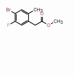 2-(4-溴-5-氟-2-甲基苯基)乙酸甲酯；CAS：2092178-86-2