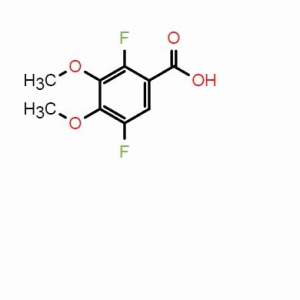 2,5-二氟-3,4-二甲氧基苯甲酸；CAS：1824280-25-2