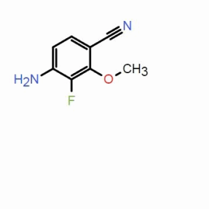 4-氨基-3-氟-2-甲氧基苯甲腈；CAS：1272719-22-8