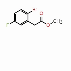 2-(2-溴-5-氟苯基)乙酸甲酯 ；CAS：1069115-12-3